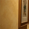 Tuscan Plaster in the hallway USA